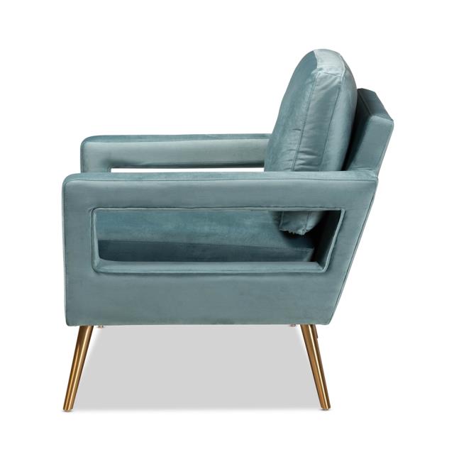 Where to find Leland Light Blue Armchair in Tulsa