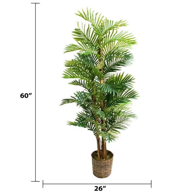 Where to find 60 Artificial Palm Tree in Planter Set in Tulsa