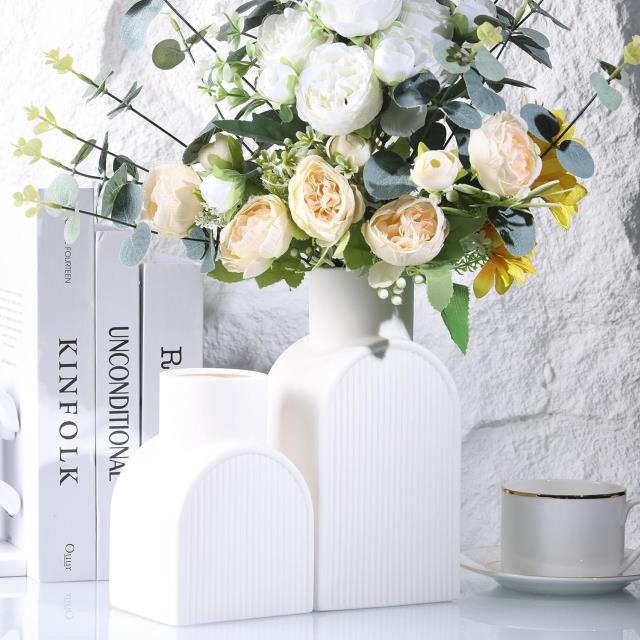 Where to find White Ceramic Bud Vase, 5.9 in Tulsa