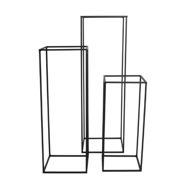 Where to find Black Metal Frame Stand, 34.5 tall in Tulsa