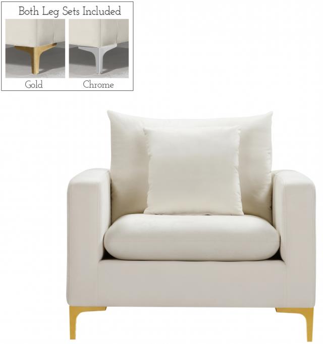 Where to find Naomi Cream Chair in Tulsa