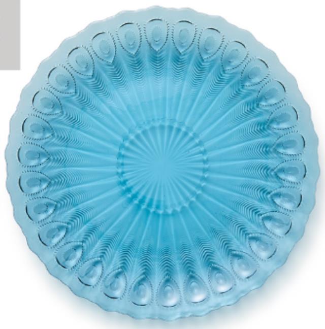 Rental store for Alyza Indigo Glass Salad Plate in Tulsa OK