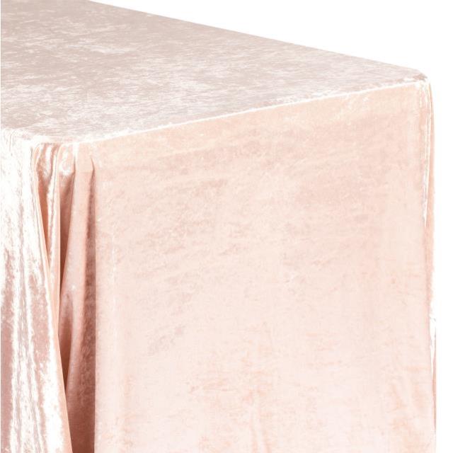 Rental store for Blush Crushed Velvet Linens in Tulsa OK