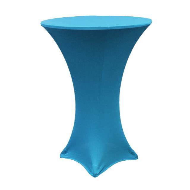 Rental store for Aqua Blue Spandex Linens in Tulsa OK