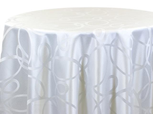 Rental store for White Spinner Damask Linens in Tulsa OK