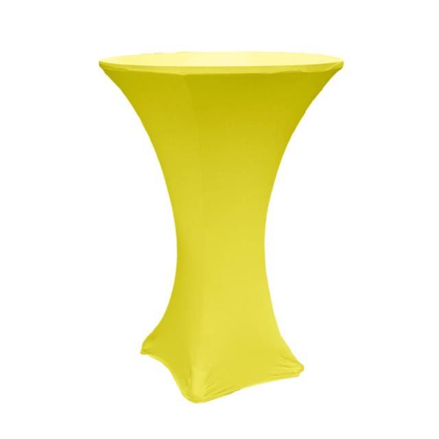 Rental store for Bright Yellow Spandex Linens in Tulsa OK