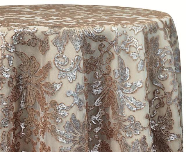 Rental store for Champagne Cathedral Lace Overlay in Tulsa OK