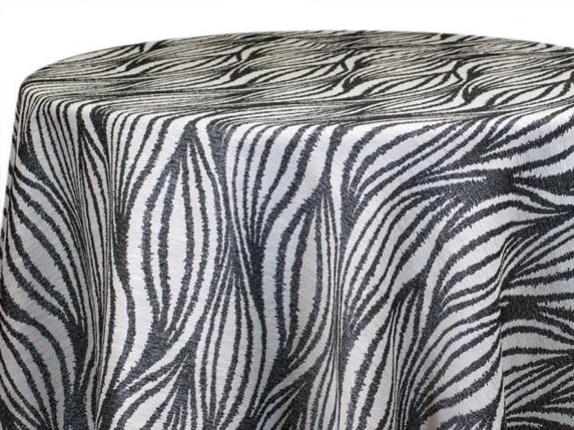 Rental store for Black Manhatttan Damask Linens in Tulsa OK