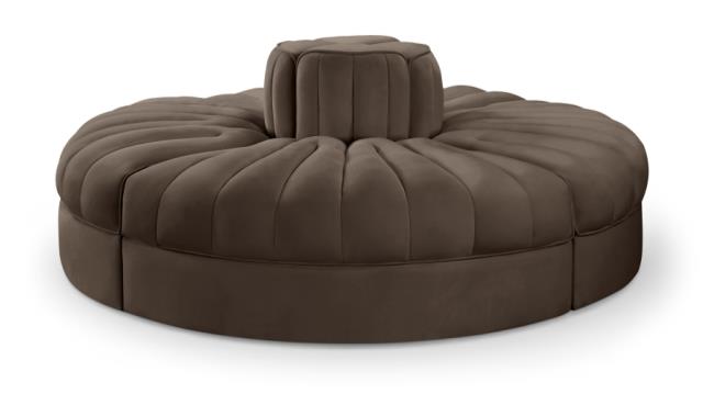 Rental store for Rummi Brown Round Modular Sectional in Tulsa OK