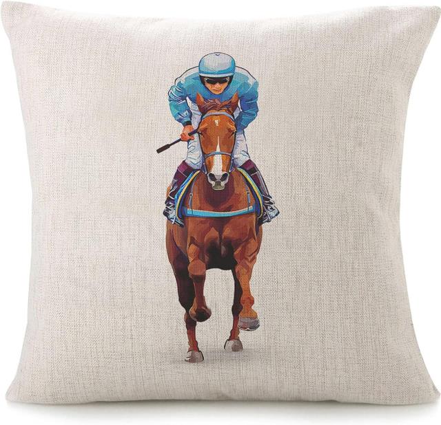 Rental store for Off to the Races Pillow in Tulsa OK