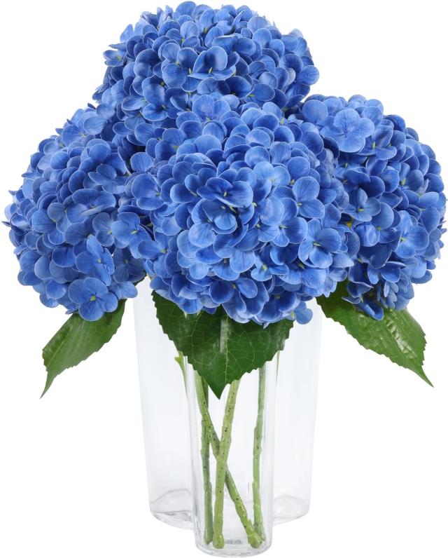 Rental store for Real Touch  Dark Blue Hydrangea in Tulsa OK