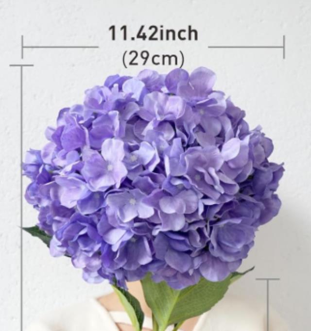 Rental store for Oversized Purple Hydrangea Bloom in Tulsa OK