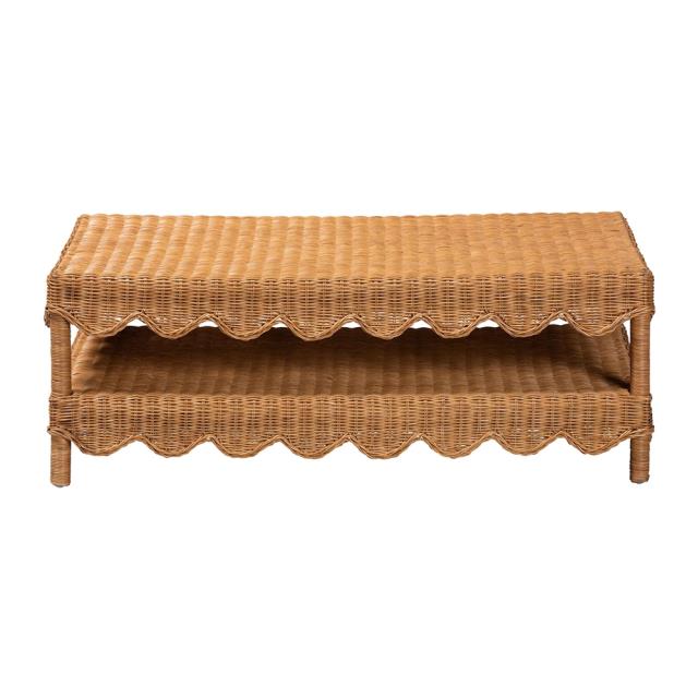 Rental store for Bali Scalloped Coffee Table in Tulsa OK