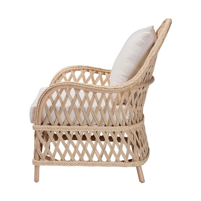 Where to find Florence Ivory Rattan Braided Chair in Tulsa