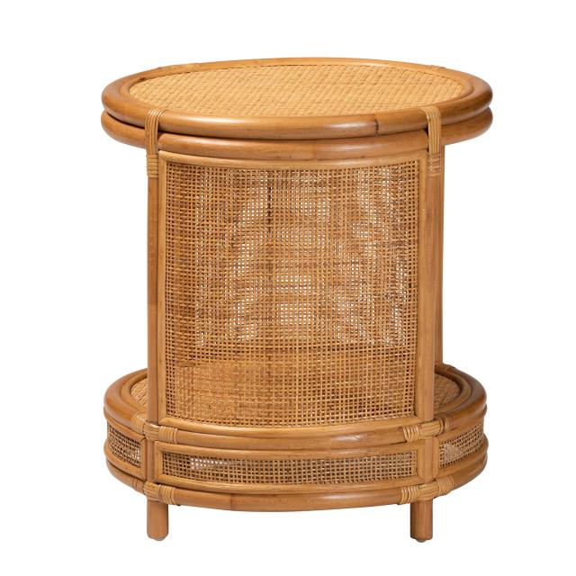 Where to find Luey Rattan End Table in Tulsa