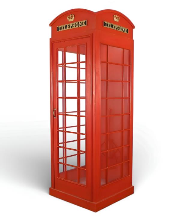 Rental store for DT Red London Phone Booth in Tulsa OK