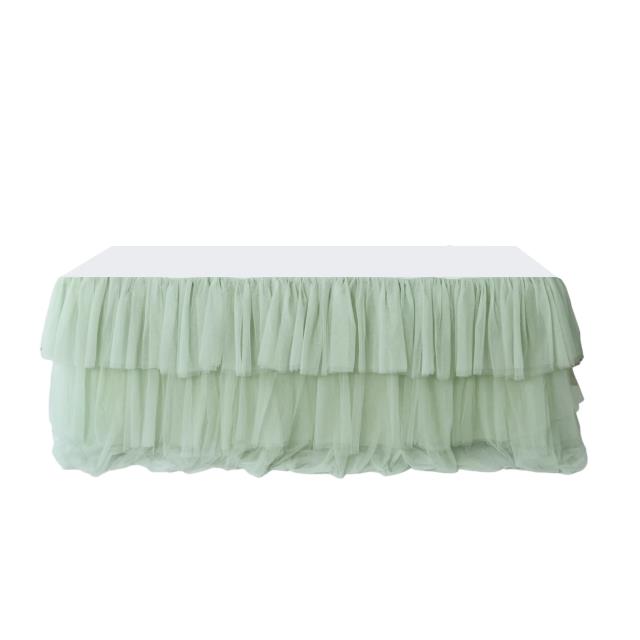 Where to find Sage Green Layered Tulle Skirt,14 in Tulsa