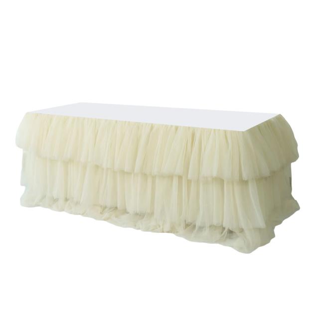 Rental store for Ivory Layered Tulle Skirt,14 in Tulsa OK