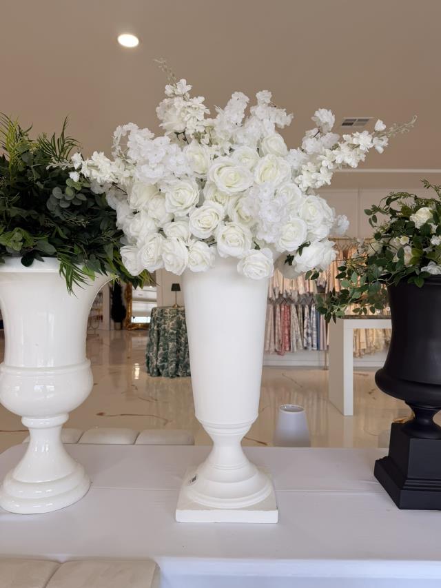 Rental store for DT-Oversized White Floral Arrangement in Tulsa OK