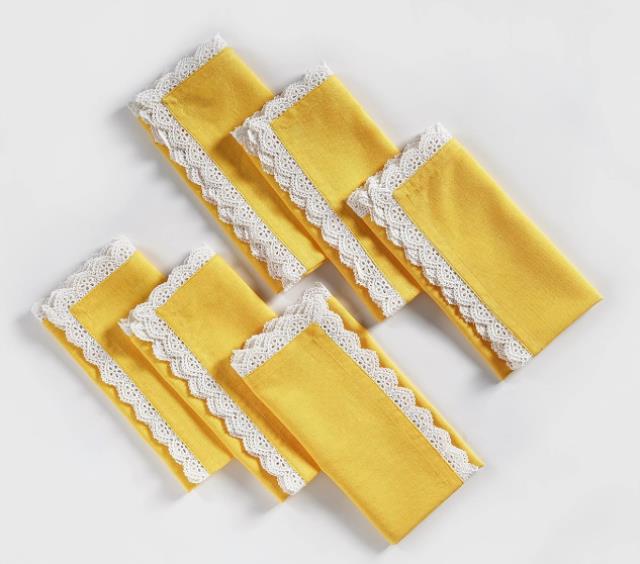 Where to find Limoncello Scalloped Dinner Napkin in Tulsa