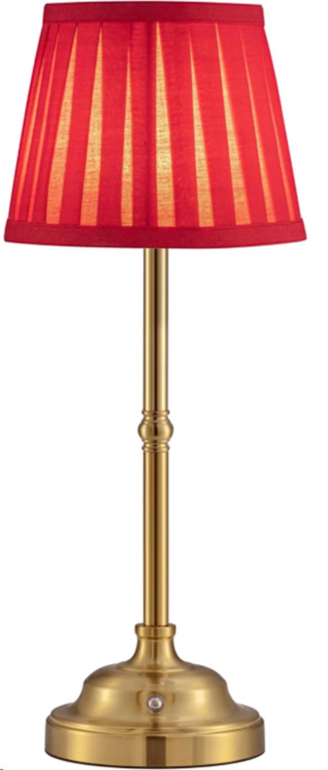 Rental store for Centerpiece Lamp, Red   Gold in Tulsa OK