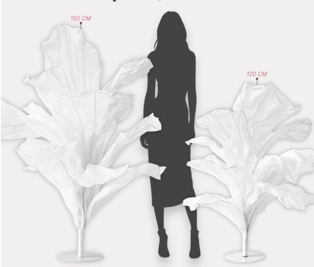 Where to find DT_White Fabric Floral Stand, 47.24 t in Tulsa
