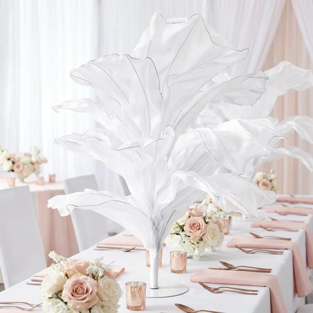 Where to find DT_White Fabric Floral Stand, 59 t in Tulsa