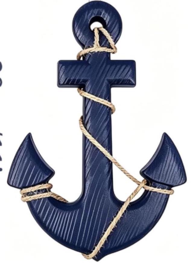 Rental store for DT-Wooden Anchor, blue, 13 in Tulsa OK