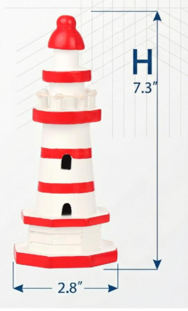 Where to find DT- Wooden Light House, Red in Tulsa