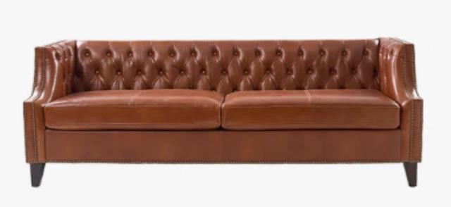 Rental store for Chesterfield Leather Sofa-Luxury Collect in Tulsa OK