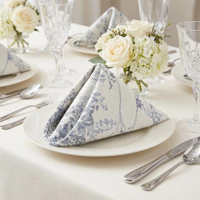 Where to find Winslett Dusty Blue Dinner Napkins in Tulsa