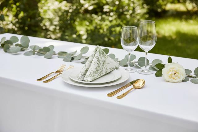 Where to find Winslett Olive Green Dinner Napkins in Tulsa