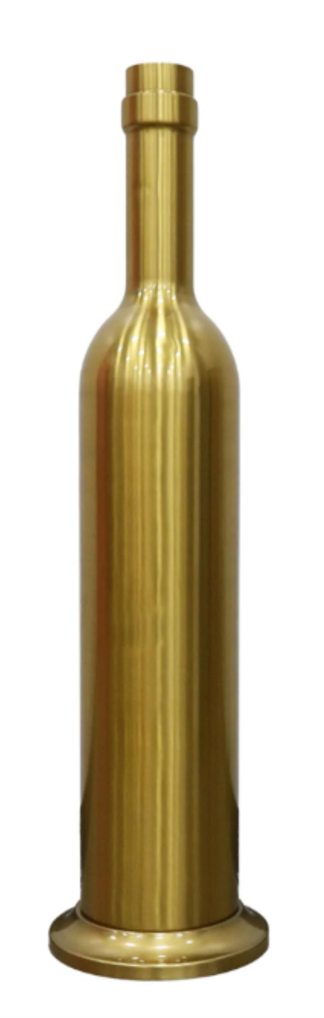 Rental store for DT-Gold Wine Bottle Prop Vase, 39 tall in Tulsa OK