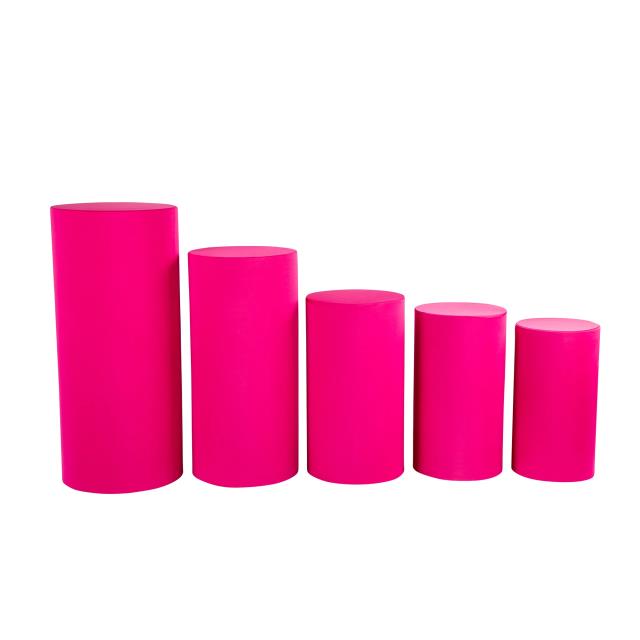Where to find DT- Fuchsia Spandex Pedestal Cover, 22 T in Tulsa