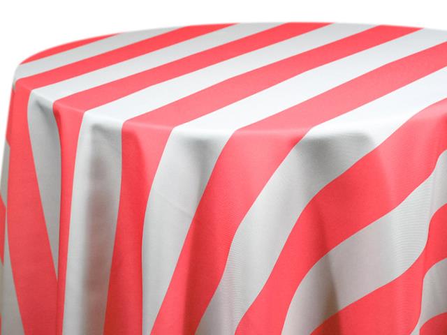 Rental store for 120 rd Flamingo Cabana Stripe Linen in Tulsa OK