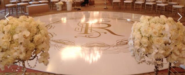 Where to find White Round Acrylic Dance Floor 24 rd in Tulsa