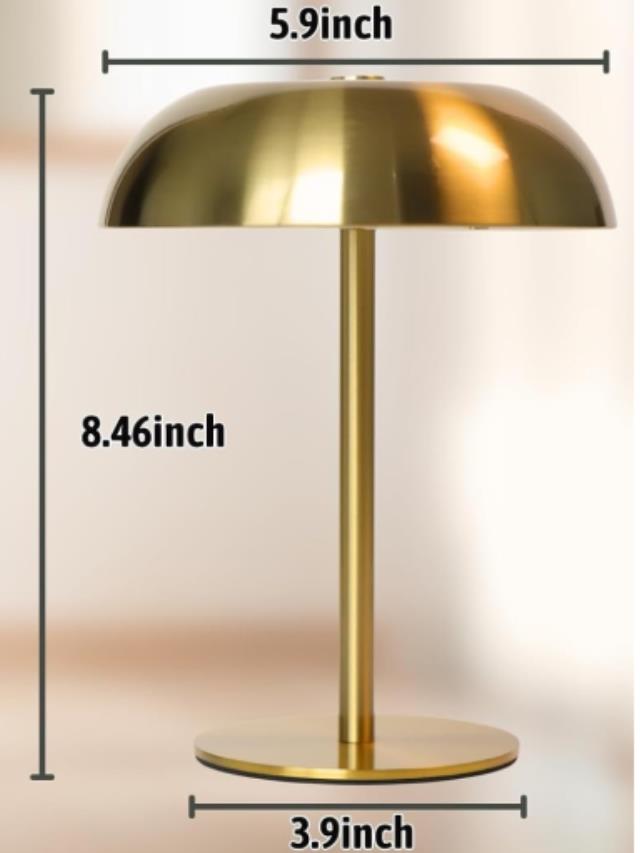 Where to find Centerpiece Lamp, Gold Dome Lamp in Tulsa