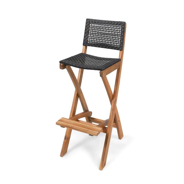 Where to find Kalyor Folding Wood Barstool in Tulsa