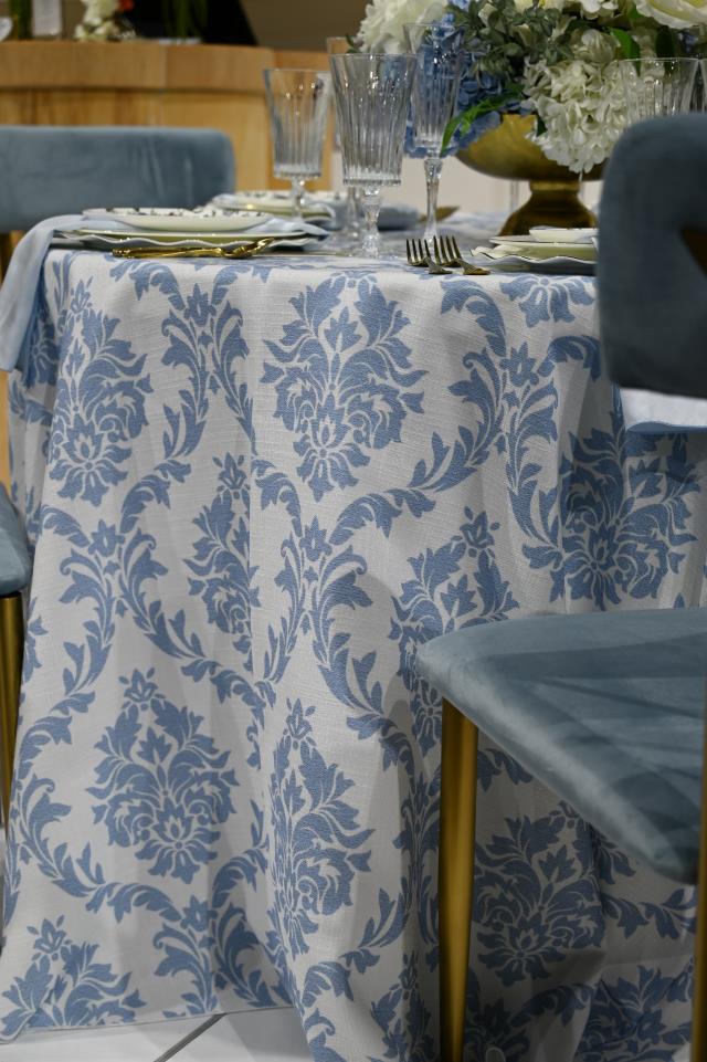 Rental store for 90 rd Oxford Damask Linen in Tulsa OK