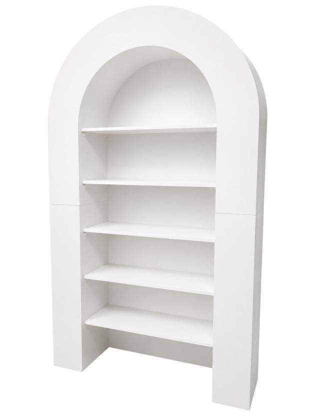 Where to find White Collapsible Arch Shelf, 7 ft in Tulsa