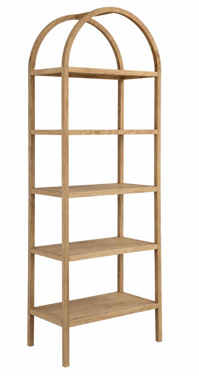 Rental store for Blonde Wood Arched Shelves, 8 in Tulsa OK