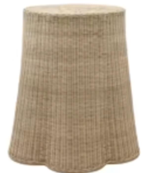 Rental store for Evie Scallop Side Table in Tulsa OK
