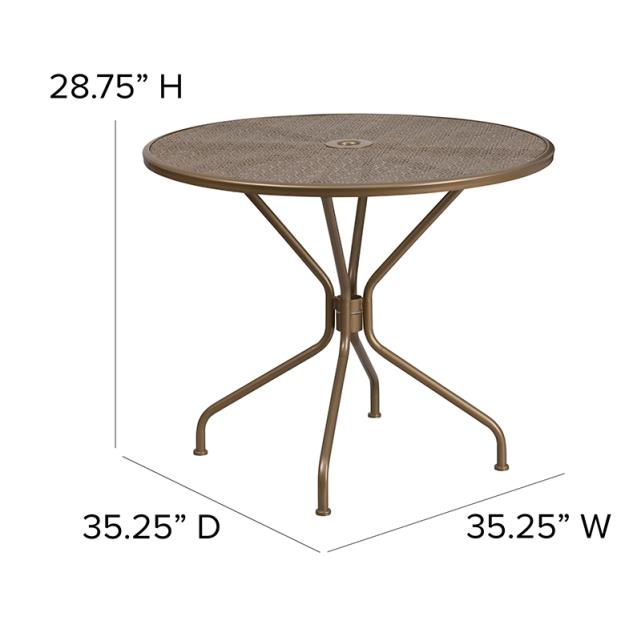Where to find Indoor-Outdoor White Patio Table in Tulsa