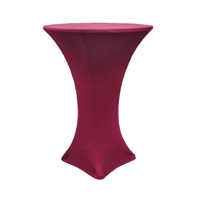 Rental store for Burgundy Spandex Cover for 30 rd Bistro in Tulsa OK