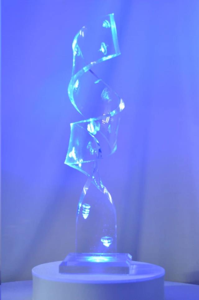 Rental store for Ribbon Acrylic Sculpture in Tulsa OK