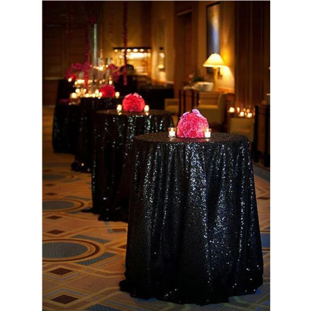 Where to find Black Duchess Sequin Linens in Tulsa