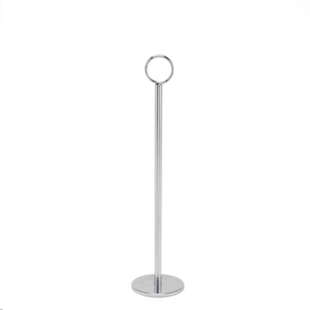 Rental store for Table Stand,circle top 12  silver_metal in Tulsa OK