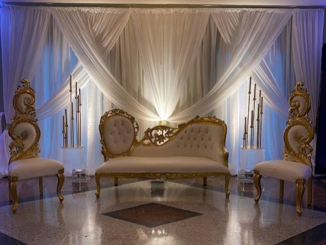 Where to find Gold Cascade Candelabra 8 arm 41 in Tulsa
