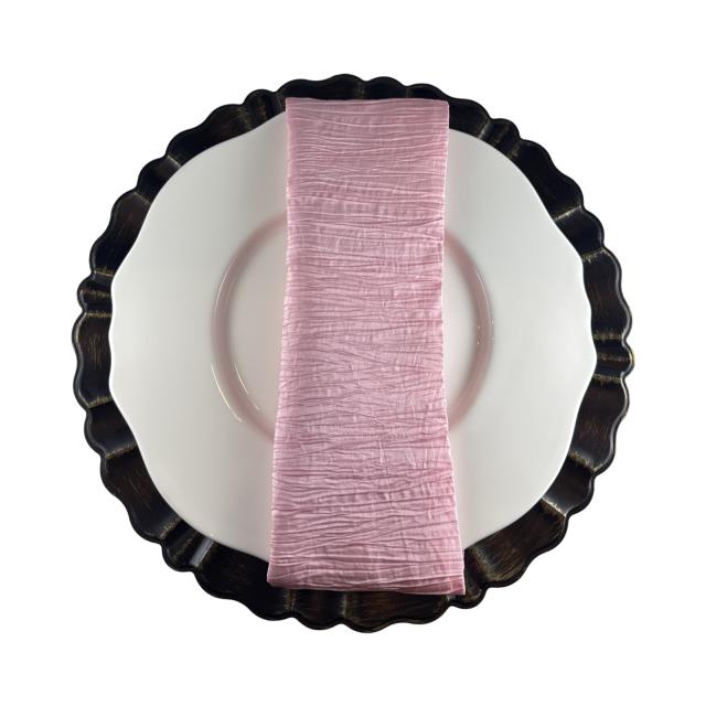 Where to find Blush Krinkle Taffeta Dinner Napkin in Tulsa