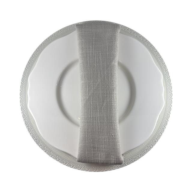 Where to find Silver Woven Dinner Napkin in Tulsa